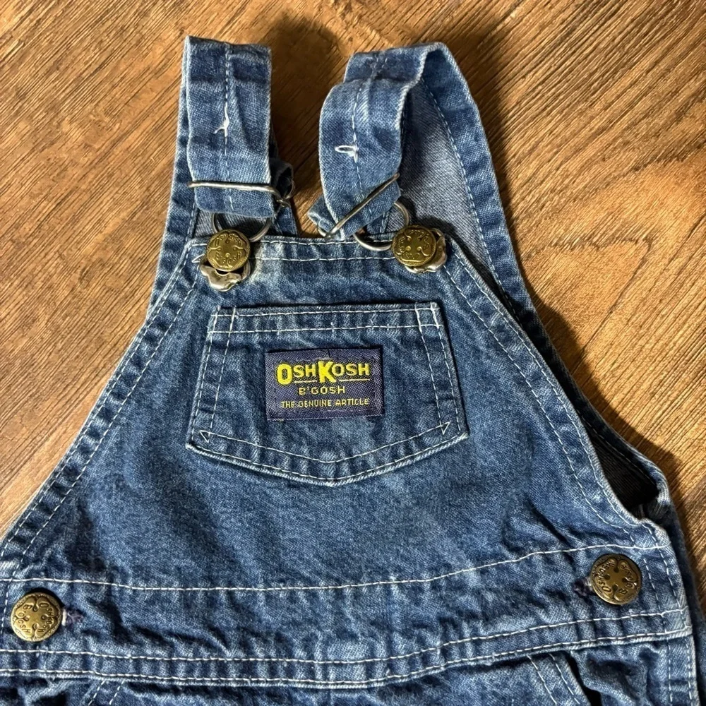 Vintage Osh Kosh B’ gosh denim overalls